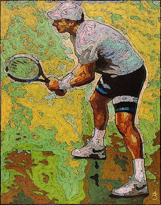 Забиронин Андрей Николаевич. Приём подачи 